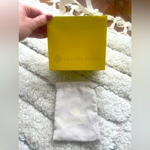 Kendra Scott retail bag and dust bag